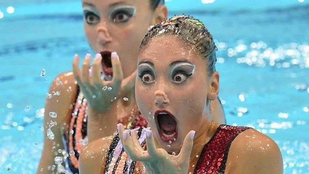 Synchronized Swimmers Caught In Compromising Positions - Fame Focus.